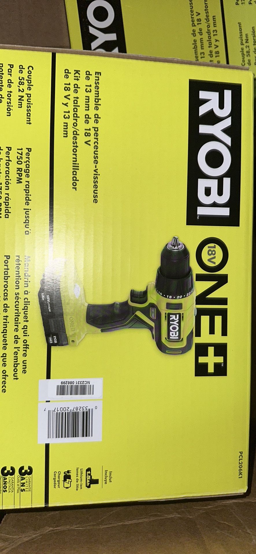 BRAND NEW RYOBI DRILL