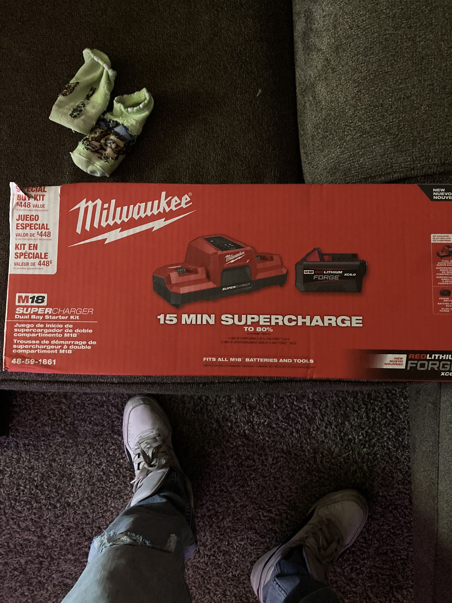 Milwaukee M18 Supercharger Kit Brand New Never Opened Still In The Box