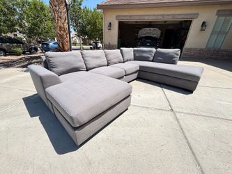 Gray Sectional Couch - Free Delivery