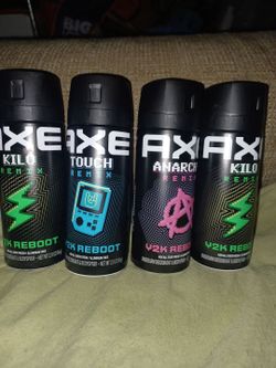 AXE Remix Y2K Reboot Body Spray 4-Pack