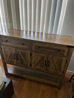 Farmhouse Console Table / Sideboard - Fully Assembled!