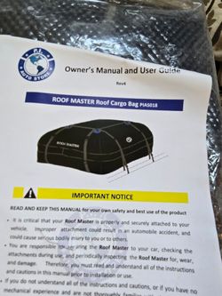Roofmaster Roof Cargo Bag