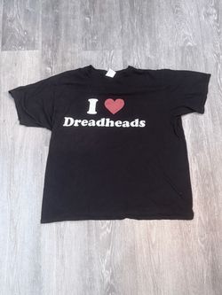 I Love Dreadheads Black Graphic T-Shirt