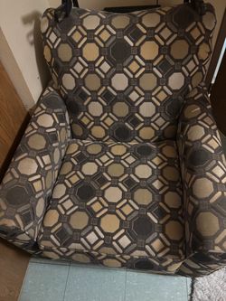 Ashley Furniture Multi-Color Circles Accent Chair