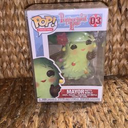 Funko Pop Mayor Patty Noble Christmas Tree Peppermint Lane In Pop Protector