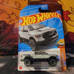 Hot Wheels HW Hot Trucks 1/10 2020 Ram 1500 Rebel 23/250 Gray