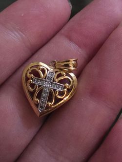 The Lord's Prayer Diamond Pendant