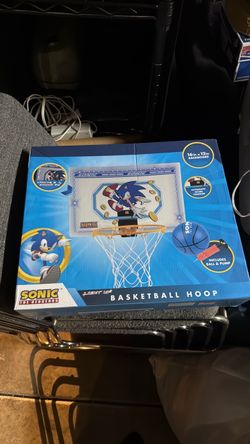 Kids Sonic the Hedgehog basketball hoop
