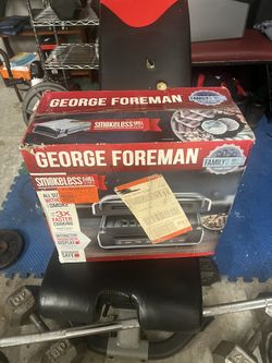 GEORGE FOREMAN GRILL( Smokeless Grill)
