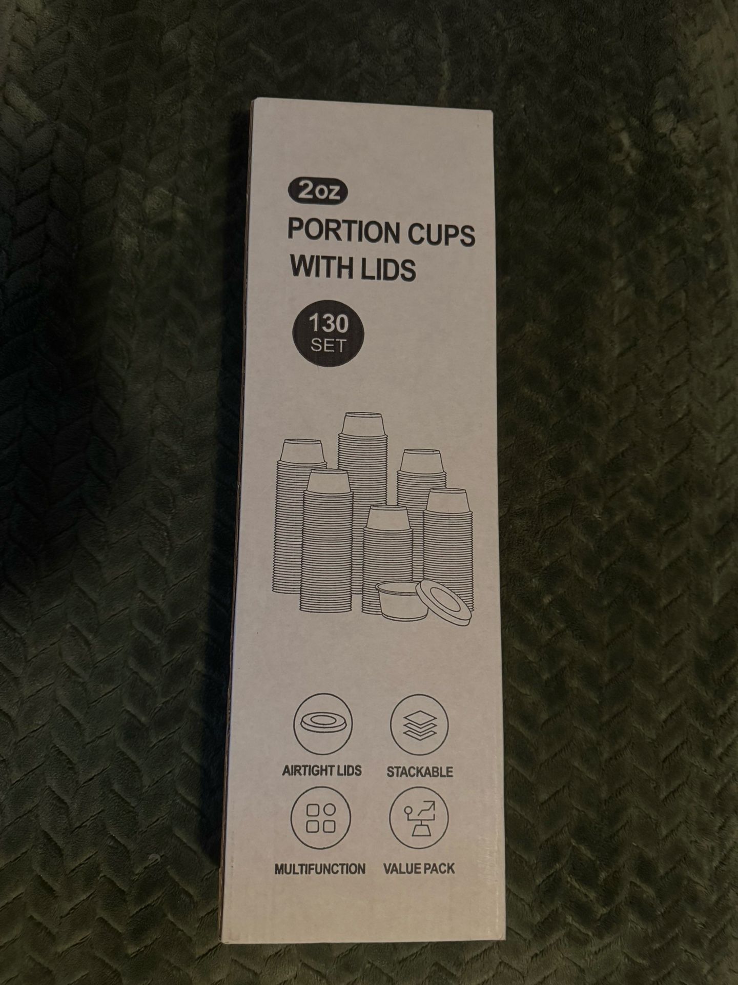 Portion Cups With Lids