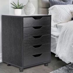 Cabinet Simple Style 5 Drawers Organization