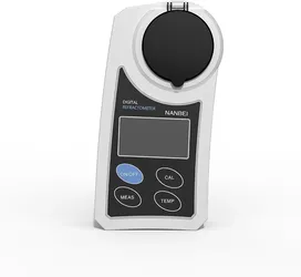 New 0-55% Digital brix Refractometer with ATC, Portable Refractometer
±0.5 Precision,Refractive Index/Sugar Content Operation Mode Conversion,High Sen