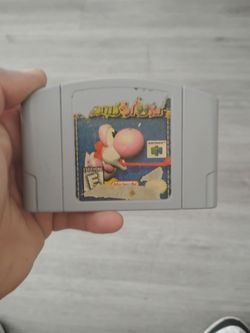 Yoshi for Nintendo 64 the front is a little bit missing. I'm asking 25 make me an offer