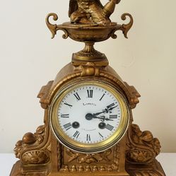 Beautiful Vintage Japy Freres Bell Chime Clock