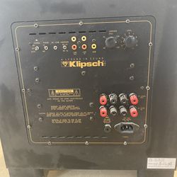 Klipsch Soundbar/speaker KSC-C1 , Klipsch Amplifier/subwoofer