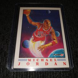 1991 MICHAEL JORDAN FLEER CARD