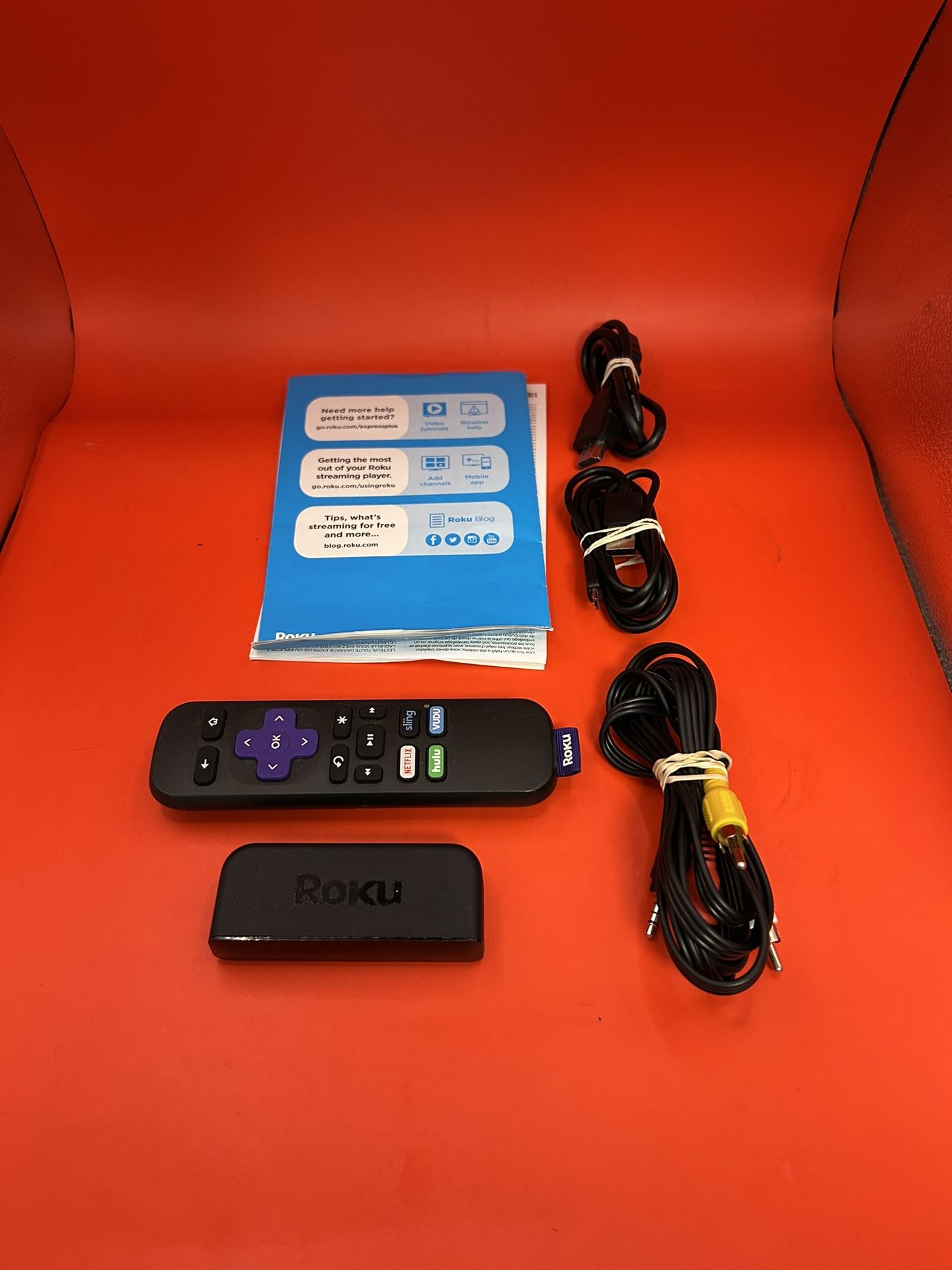 Roku Express + 3910rw Stream Box