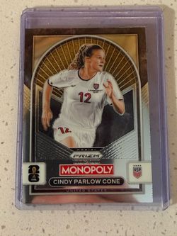 2026 Prizm Monopoly FIFA Cindy Parlow Cone USA Soccer Card WC26