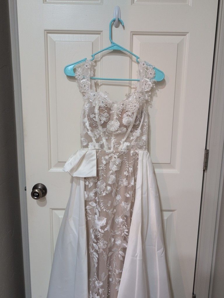 Party Dress White, Size xs