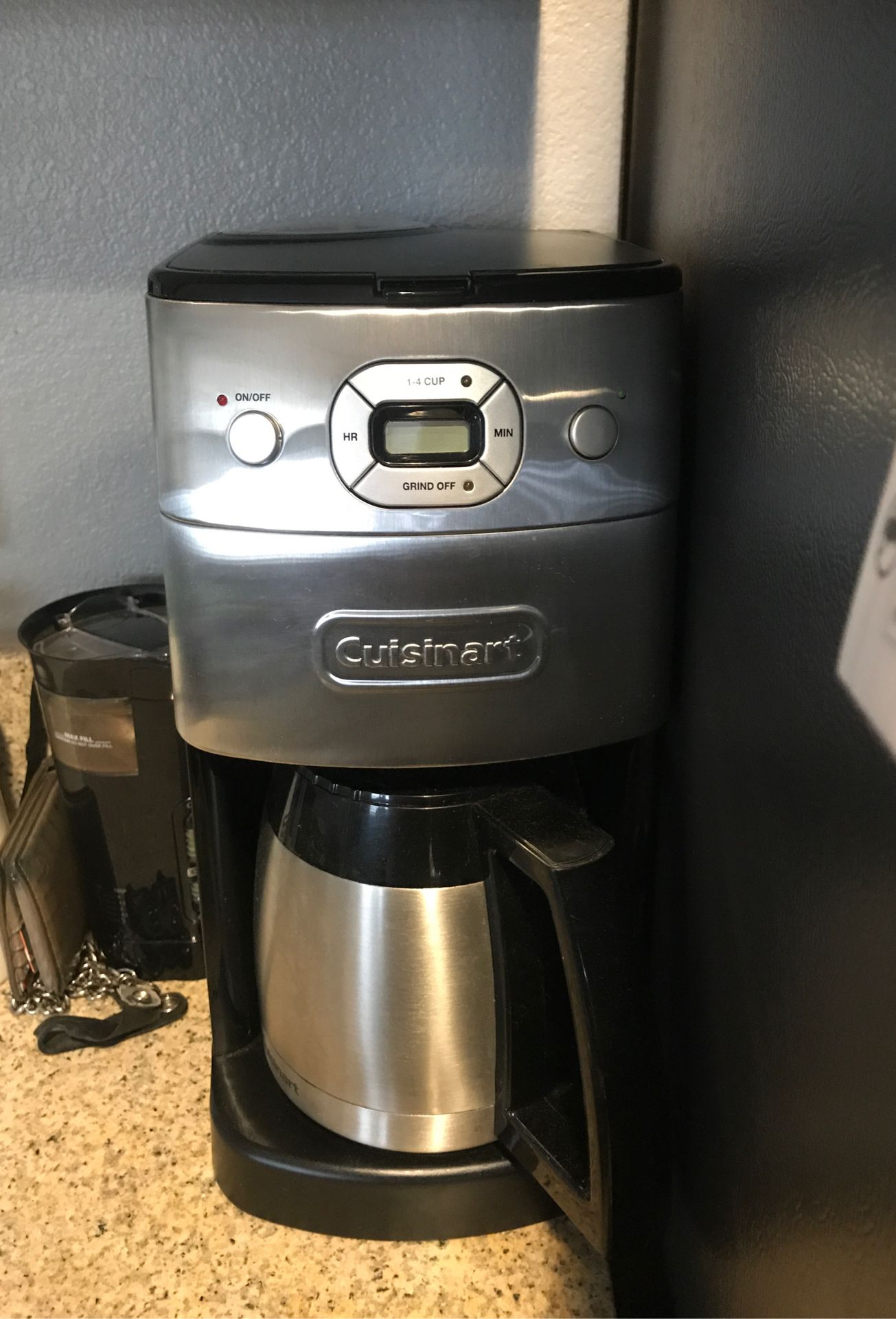 Cuisinart coffee maker with built in grinder for Sale in Lake Elsinore
