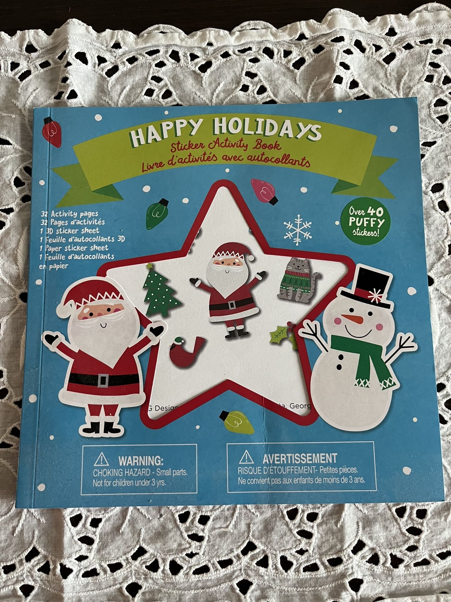 Holiday Sticker Activity Book