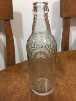 1964 glass union bottle Cincinnati, Ohio