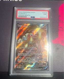 Pokemon Entei V PSA 9