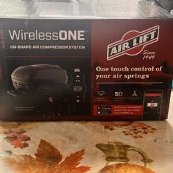 The Air Lift WirelessOne On-Board Air Compressor System