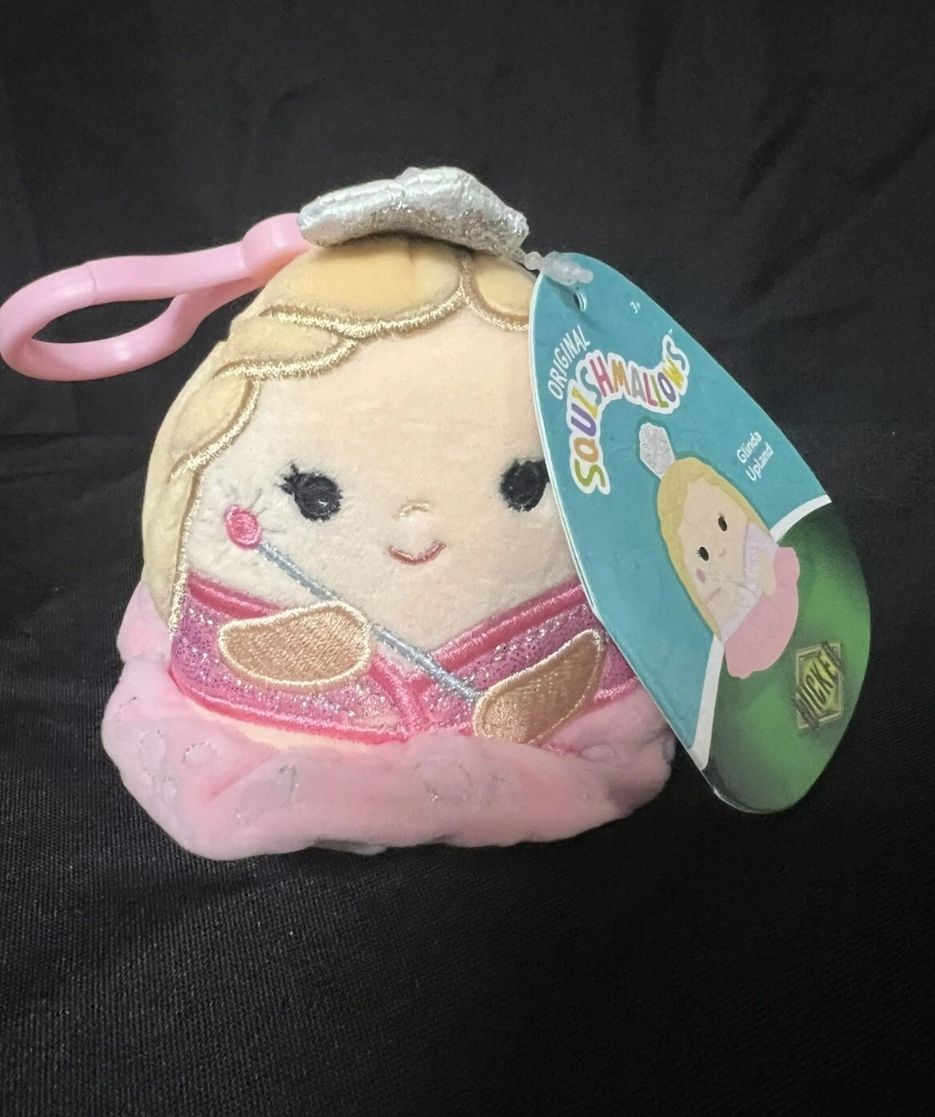 Squishmallow Wicked 3.5” Clip Glinda