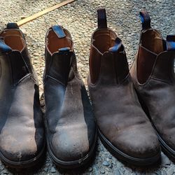 2 Pairs Blundstone 584 Boots With Thinsulate 9.5US