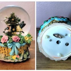 Music Box Water Globe 