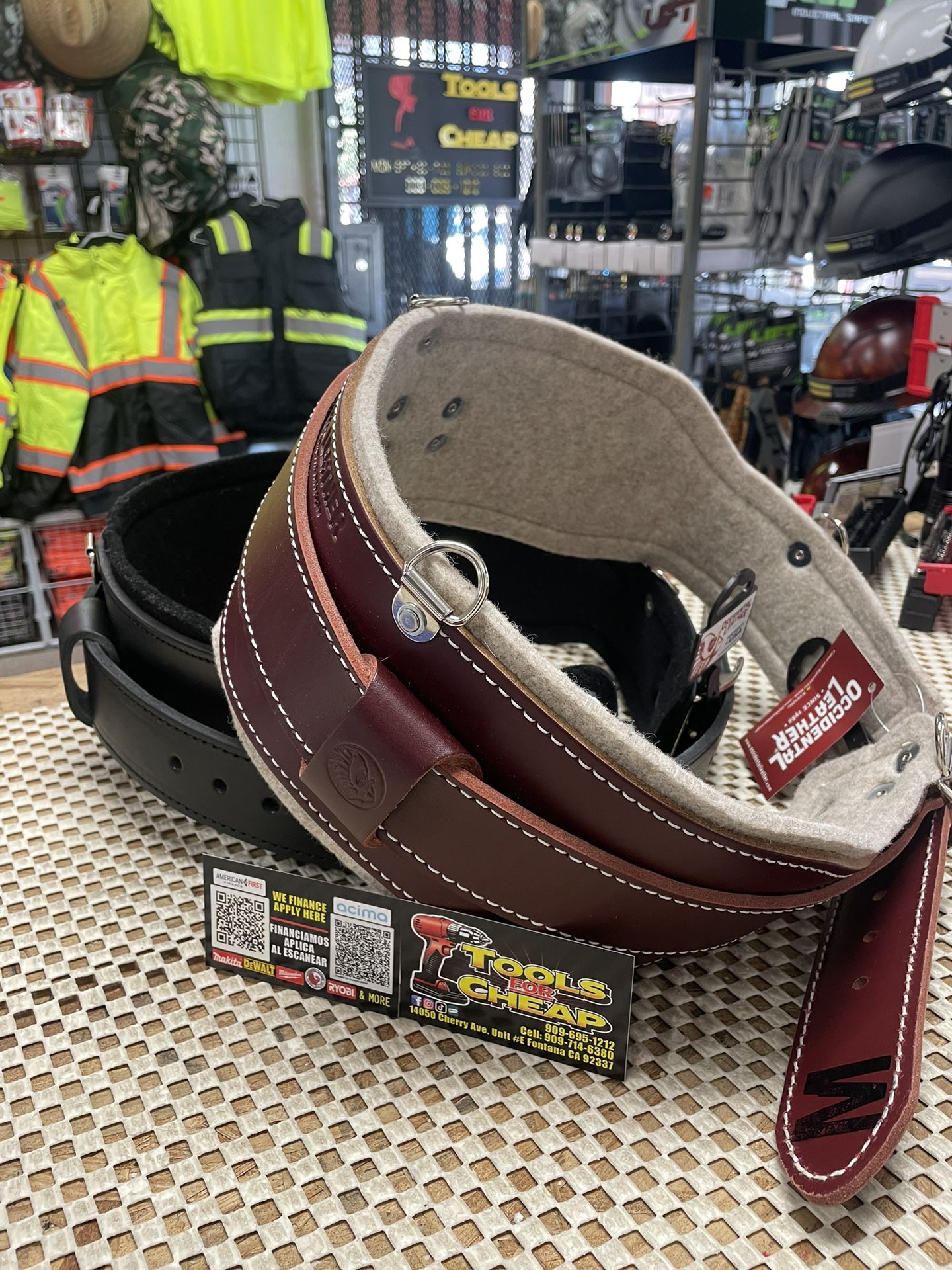 Occidental leather Stronghold Belt ($165 EACH.)