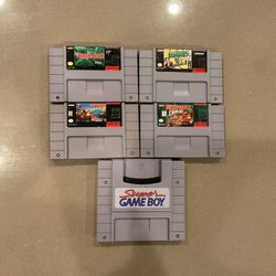 SNES Super Nintendo Games 