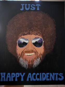 Bob Ross Canvas