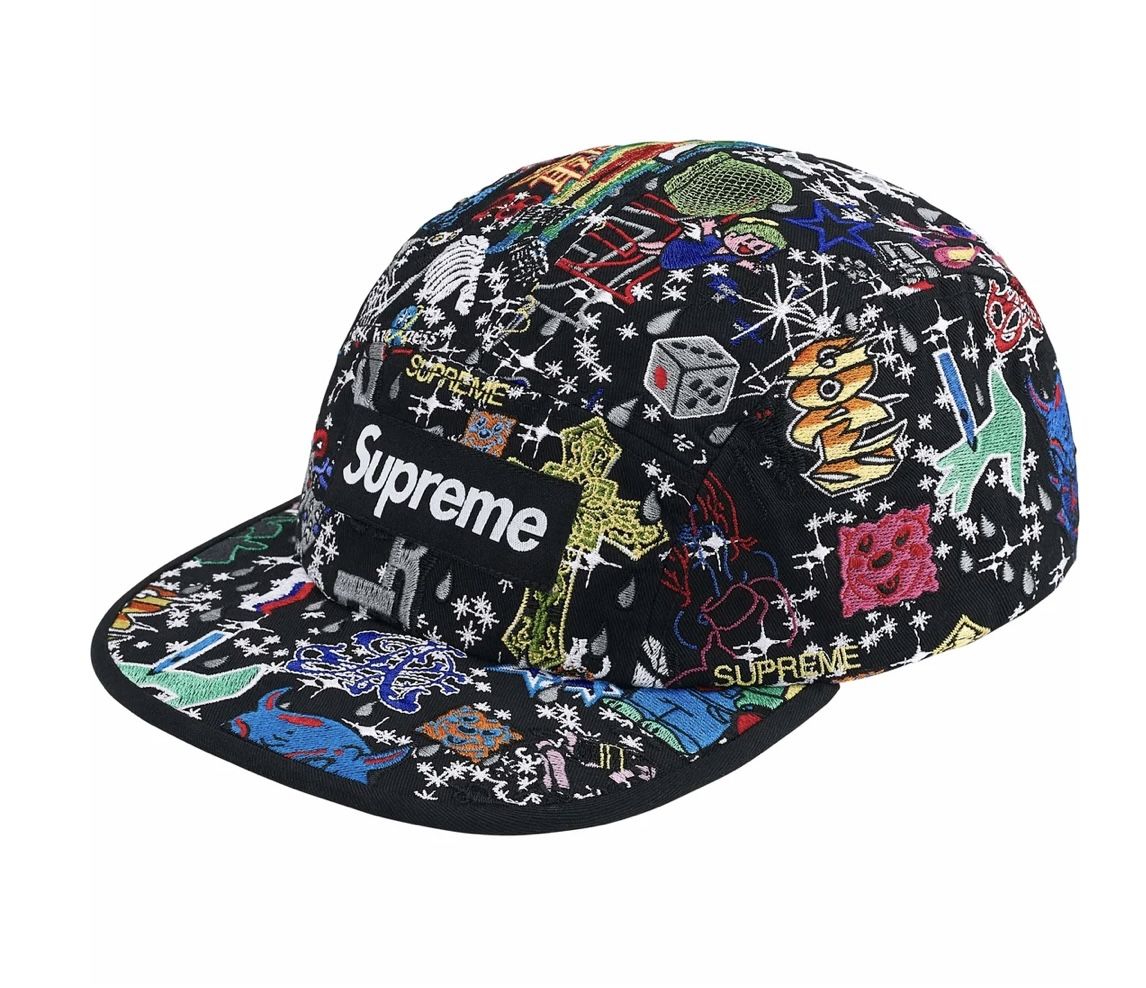 Supreme AOI Embroidered camp cap