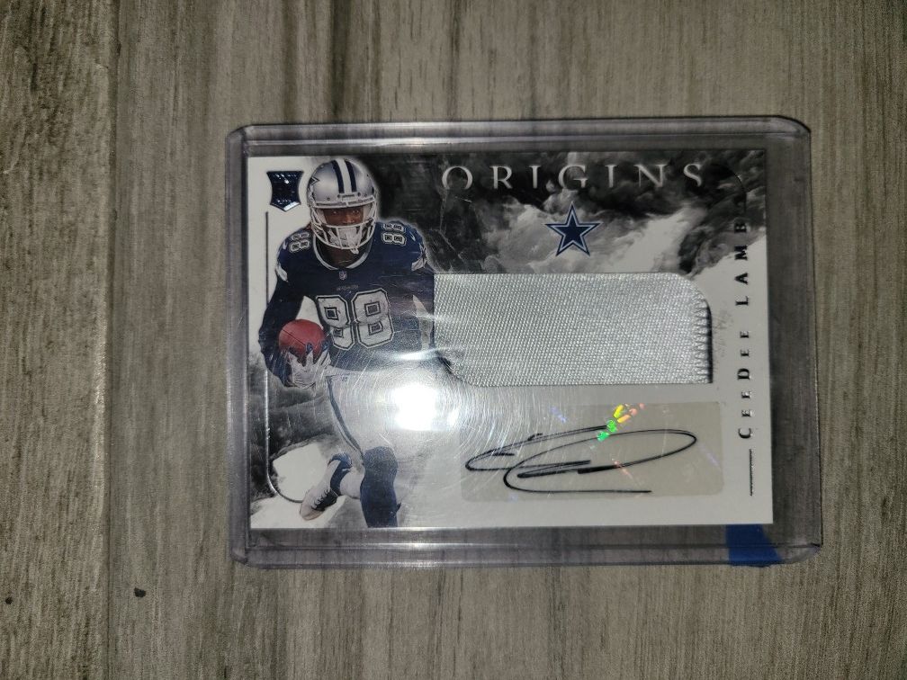 2020 Origins RC ROOKIE Patch Auto Ceedee Lamb