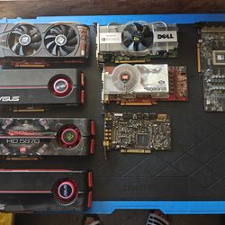 Vintage Video Cards AMD Nvidia Sound Sound Blaster Audigy 