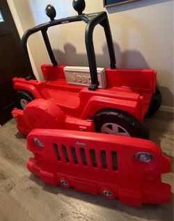 Little Tikes jeep bed