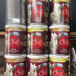 Nine Purina One Dog Food Cans $10