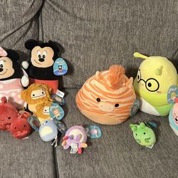 Brand New With Tags Squishmellow Lot!!
