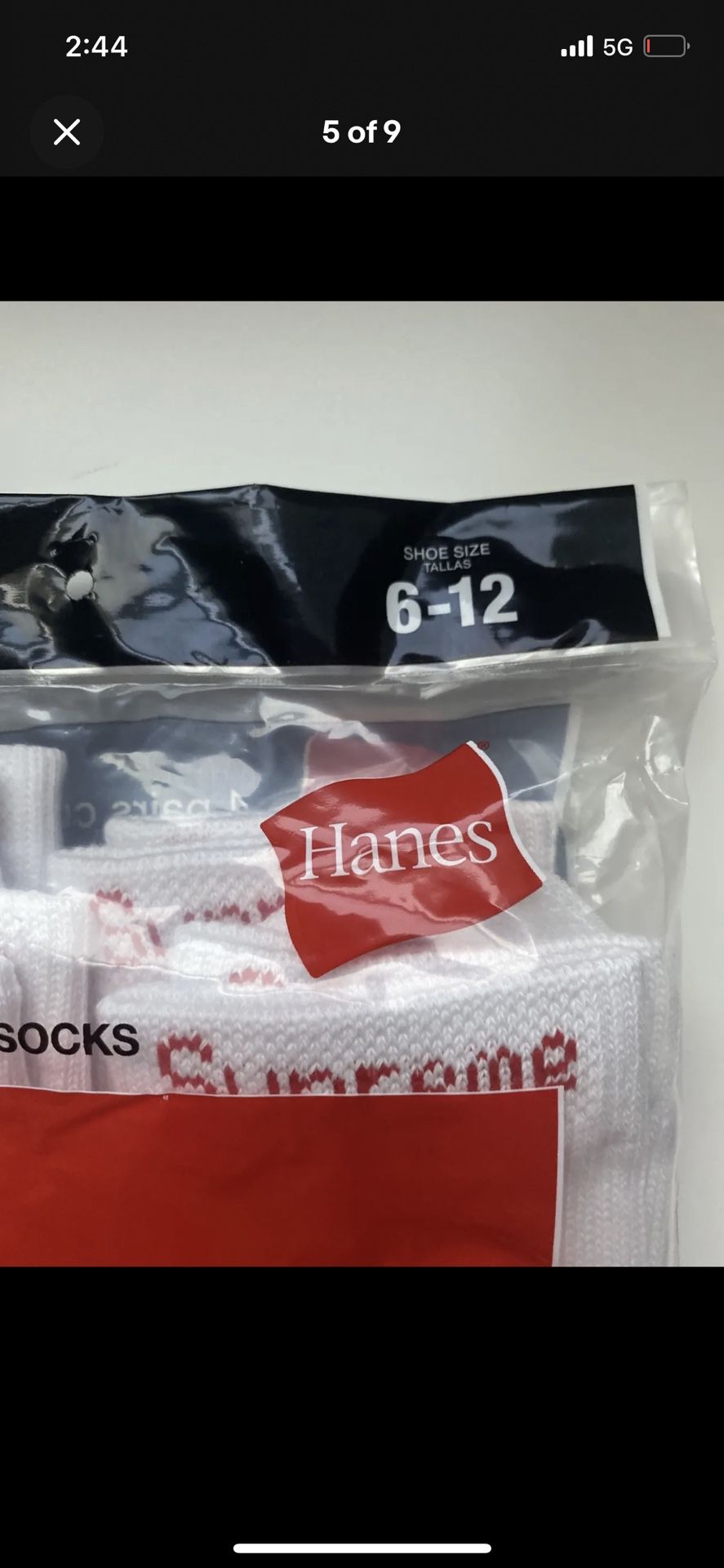 Socks pack.5 inside each pack for Sale in Huntingtn Sta, NY - OfferUp