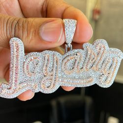 Script Loyalty Pendant 