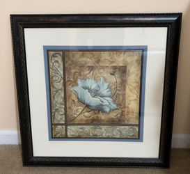 Framed Floral Wall Art