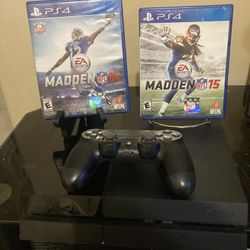 PlayStation 4 With 2 Sport Games 