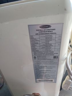 Portable air conditioning unit works good
