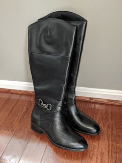 Ralph Lauren wide shaft boots