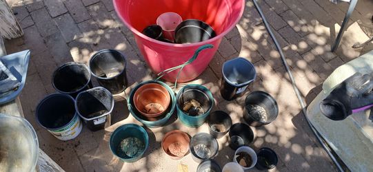 Planting Starter pots