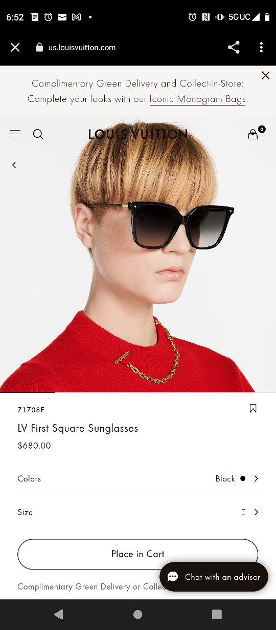 LOUIS VUITTON: Shadow Square Sunglasses – Luv Luxe Scottsdale