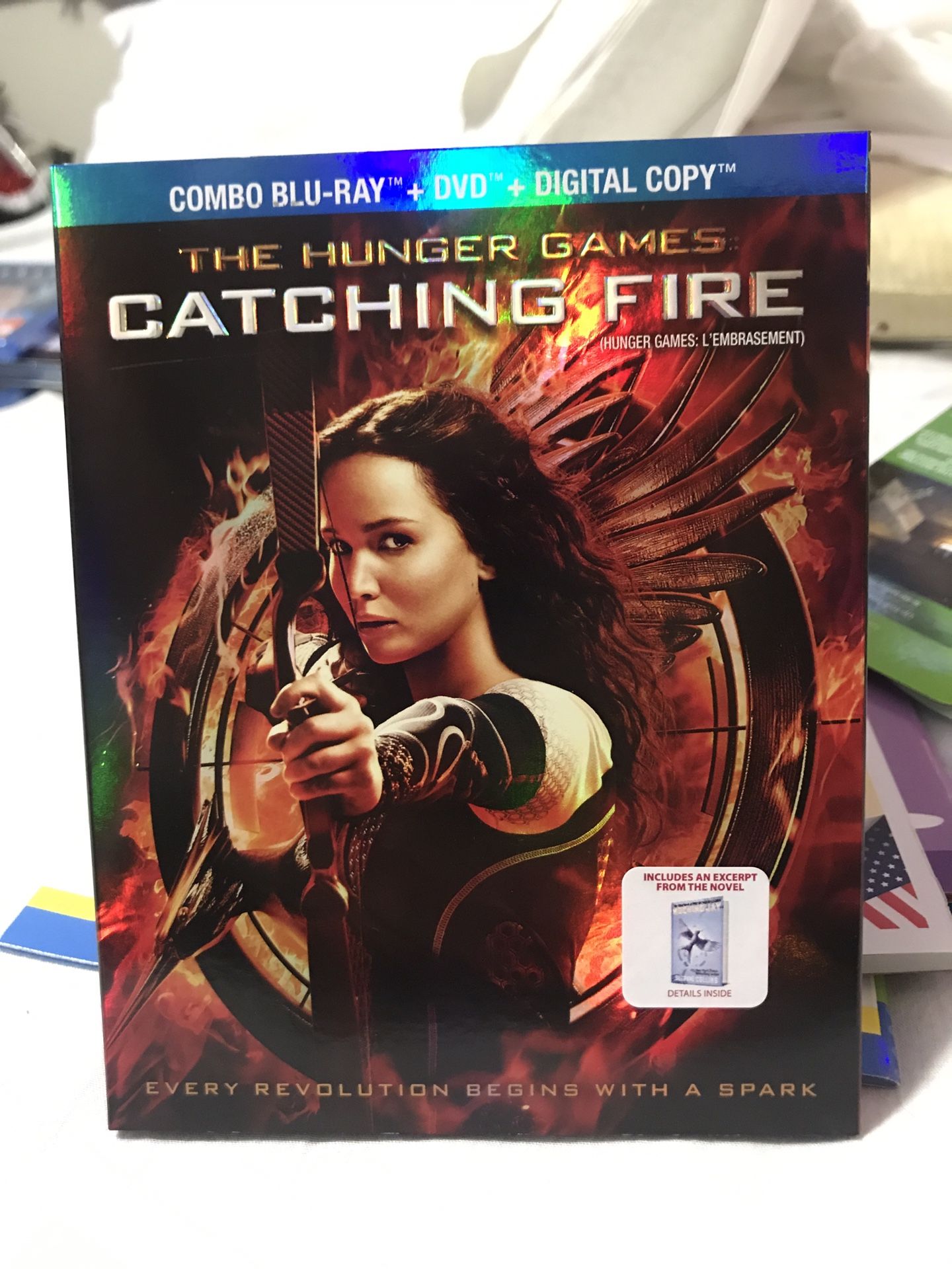 The Hunger Games Catching Fire / Combo BluRay & DVD & Digital Copy