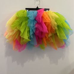 Halloween multicolor tutu